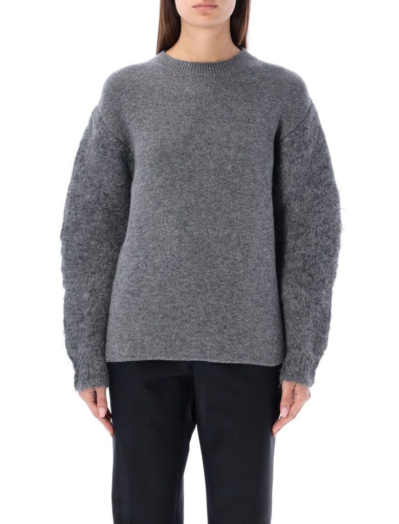 Long-Sleeved Merino And Cashmere Sweater
