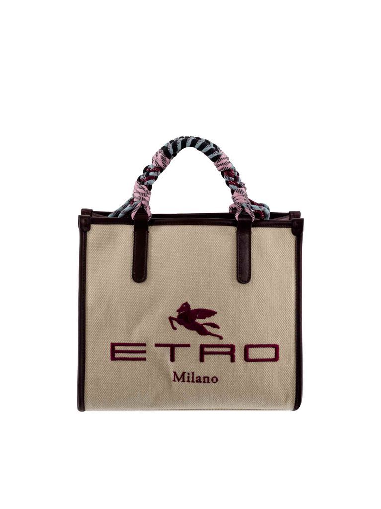 Logo-Embroidered Tote Bag