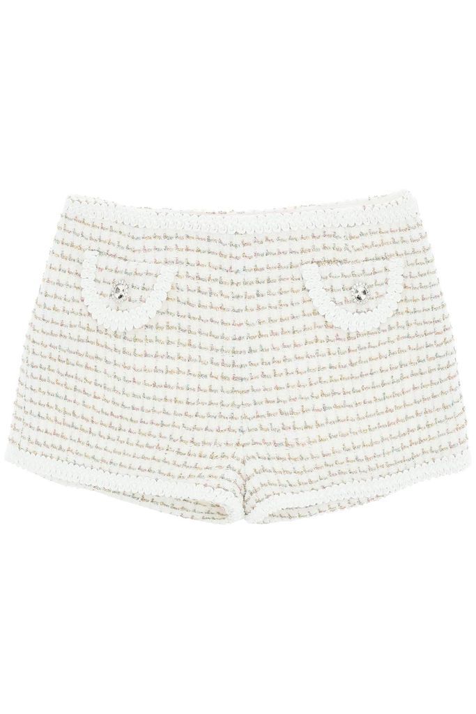 Lurex Tweed Shorts