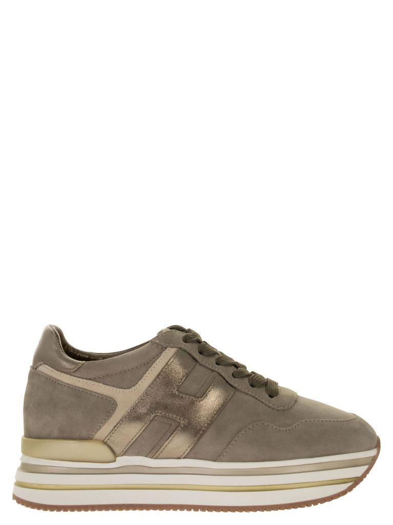 Midi H483 - Suede Leather Sneakers