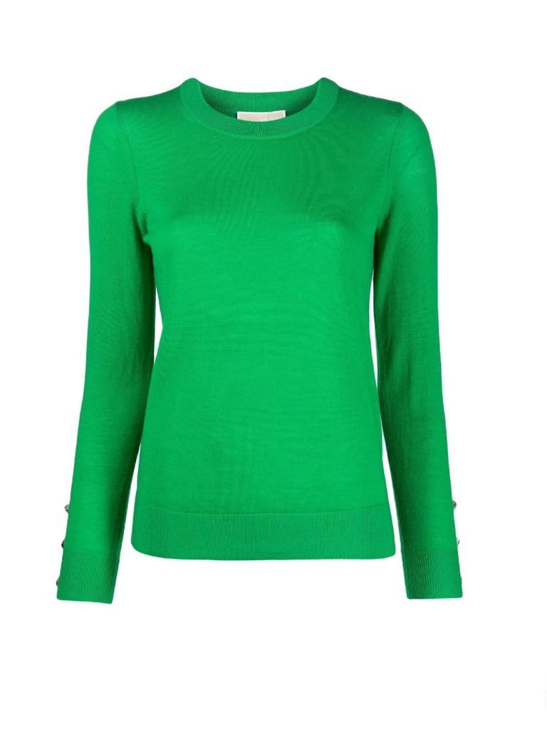 Merino Button Sleave Sweater
