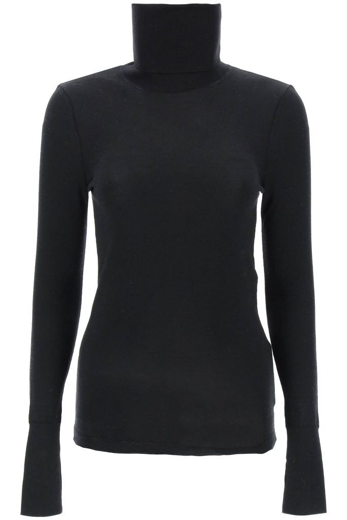 Merino Wool Turtleneck Sweater