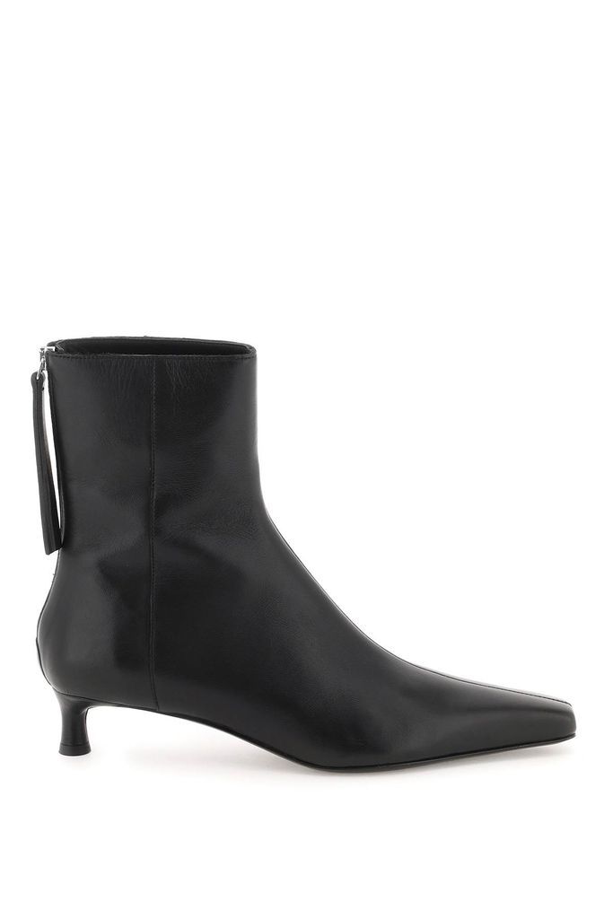 Micella Nappa Leather Ankle Boots