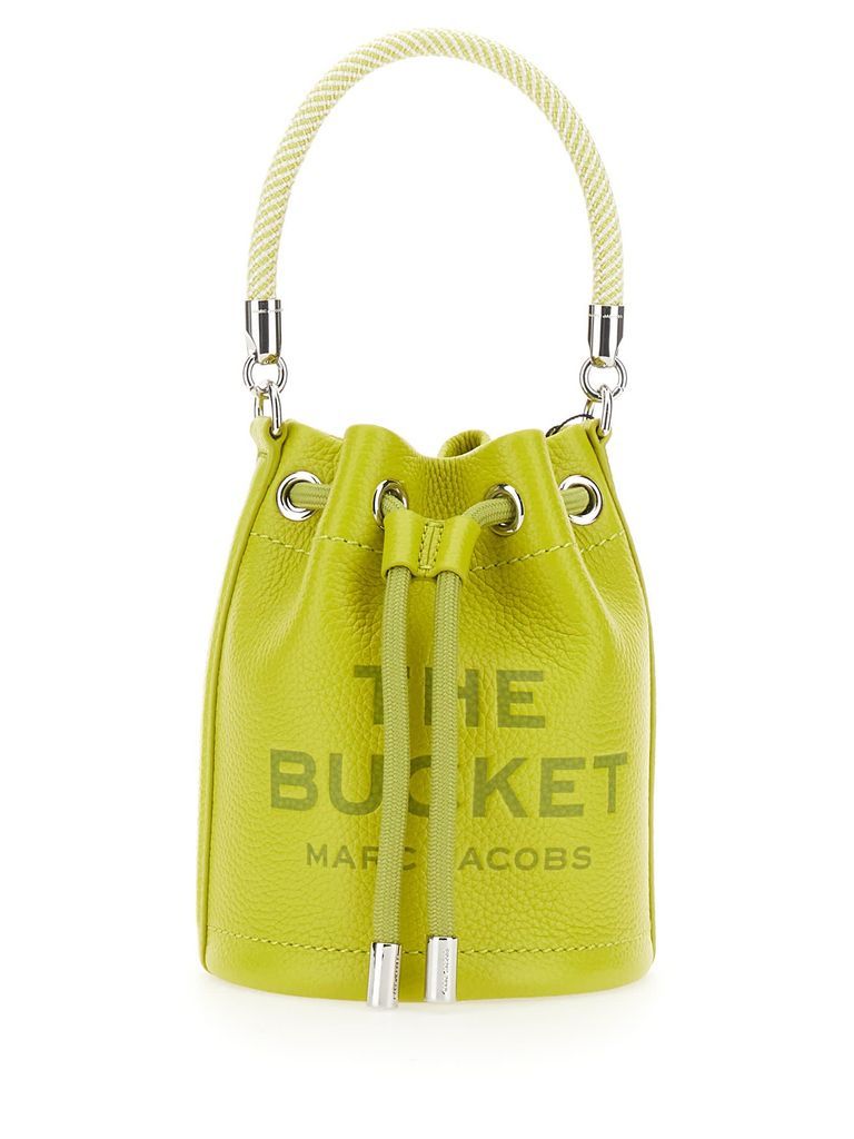 Micro Leather Bucket Bag