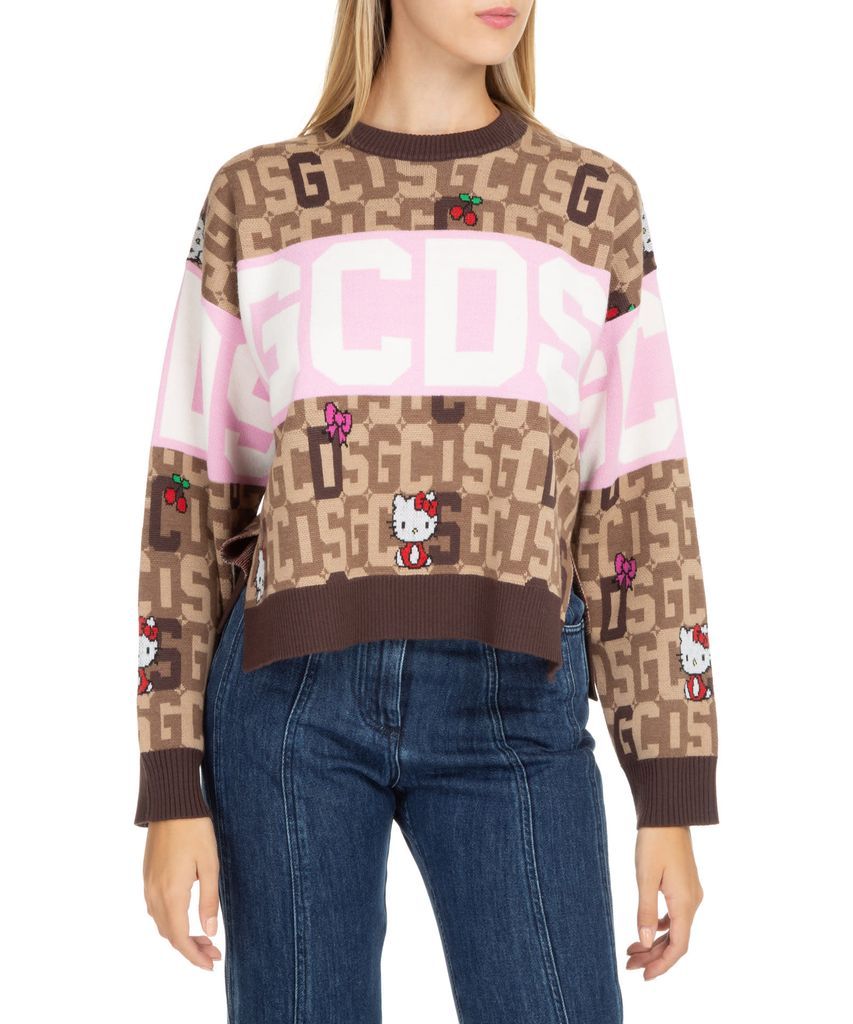 Monogram Hello Kitty Wool Sweater