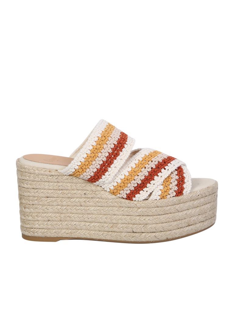 Multicolor Elsa Crochet Sandals