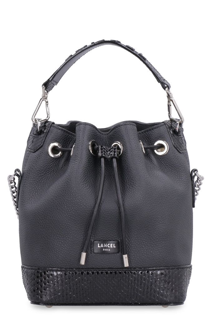 Ninon Leather Bucket Bag