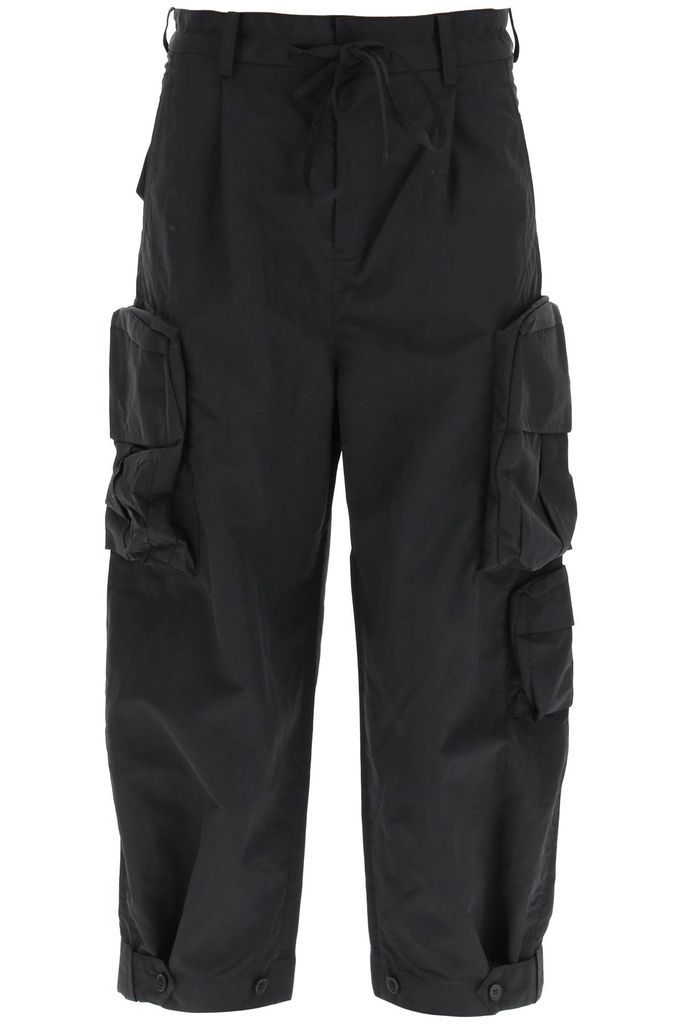 Nylon Cargo Pants