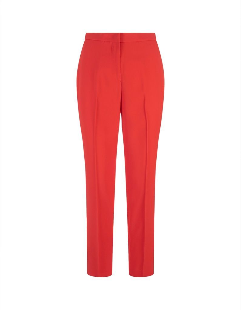 Orange Classic Tapered Trousers
