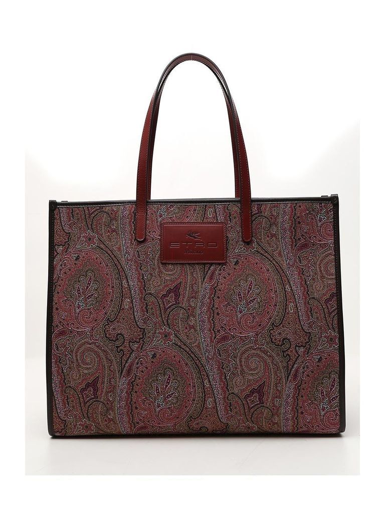 Paisley Patterned Tote Bag
