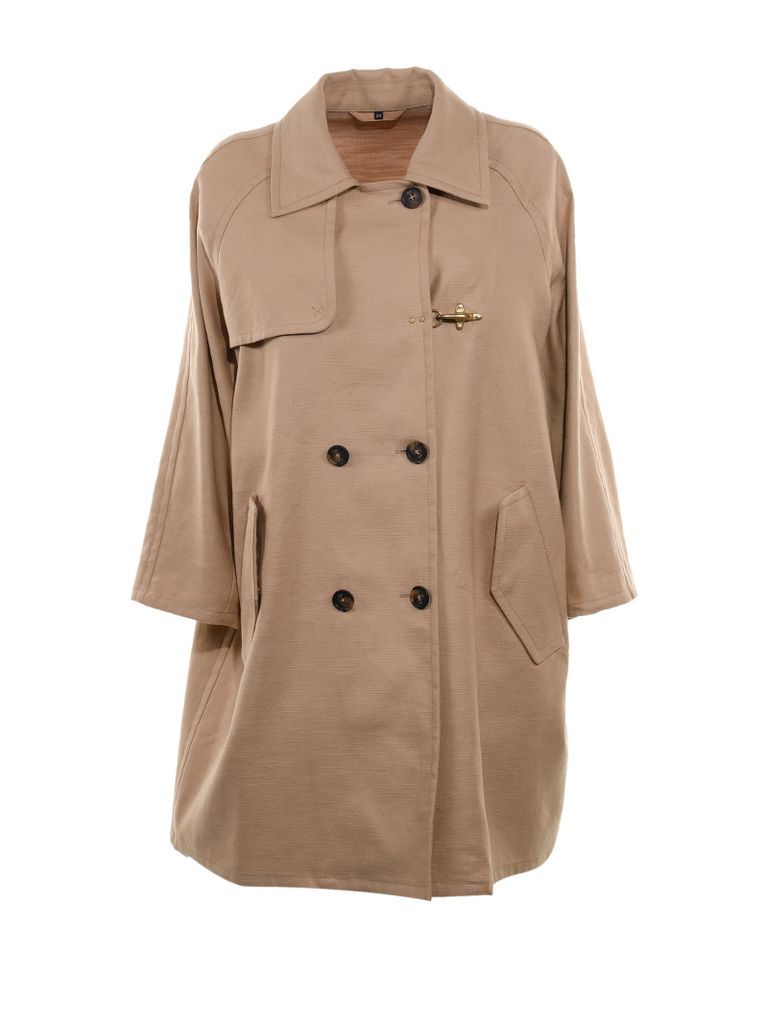 Oversized Jacket With Buttons