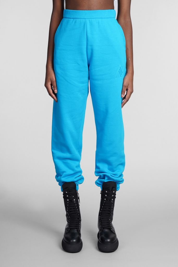 Peggy Pants In Blue Cotton