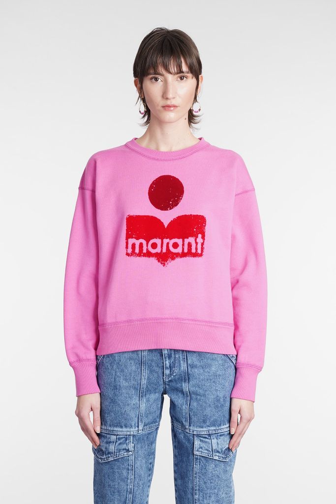 Mobyli Sweatshirt In Rose-Pink Cotton