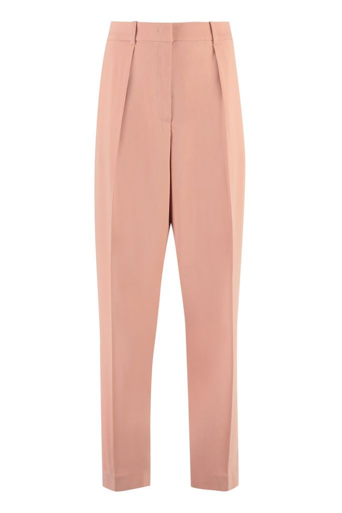 Pietra High-Waist Tapered-Fit Trousers