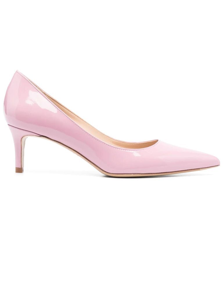 Pink Patent Leather Tortuga Pumps