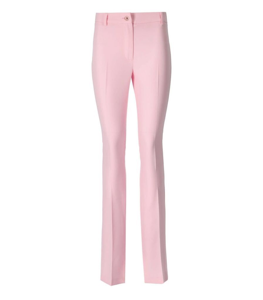 Pink Trousers With Slits