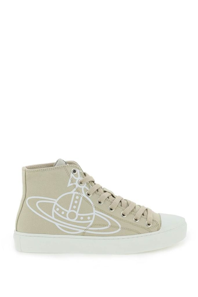 Plimsoll High Top Canvas Sneakers