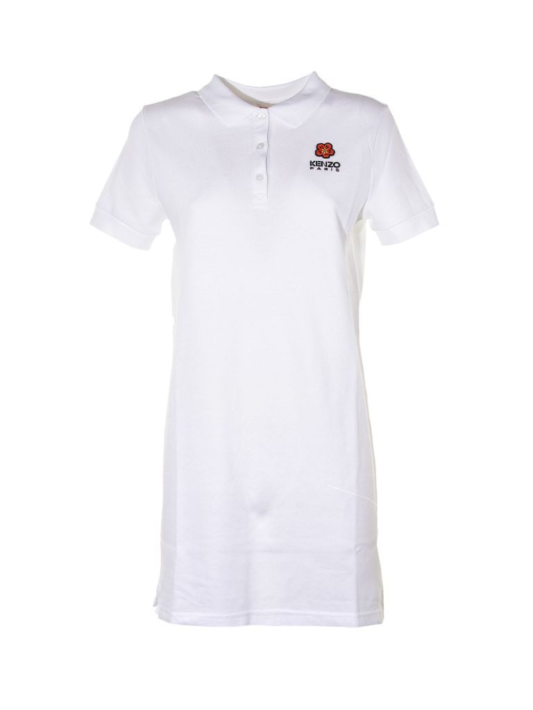 Polo-Style Dress With Logo