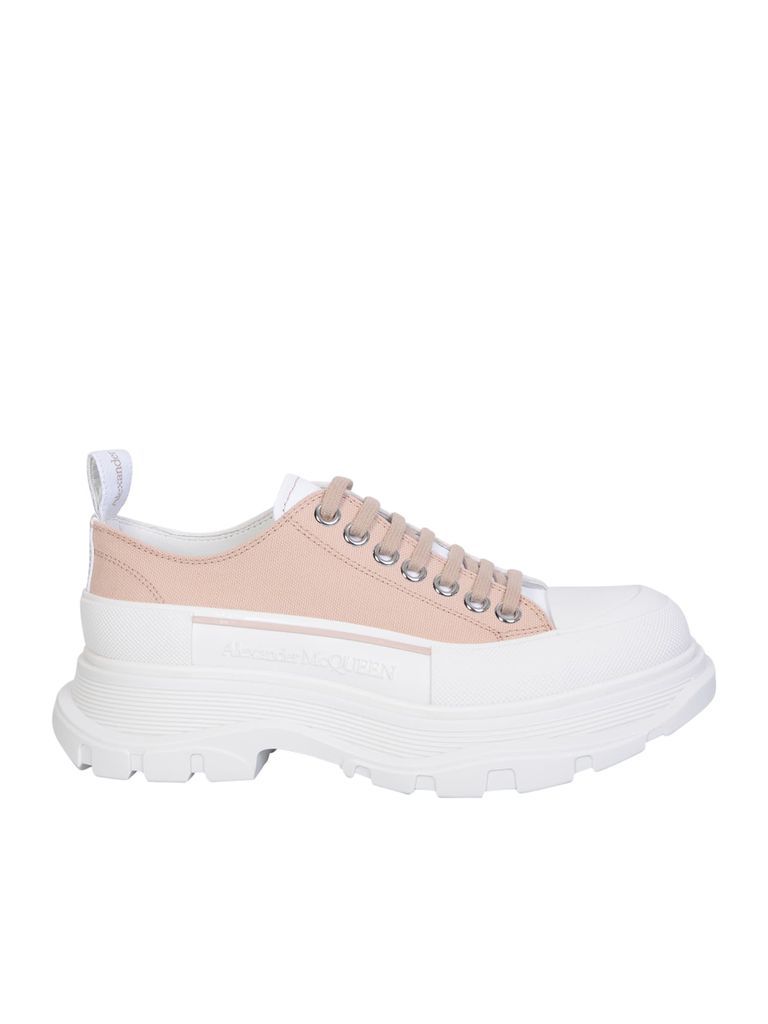 Powder Pink Tread Slick Sneakers