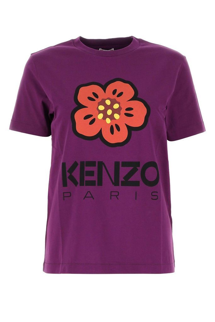 Purple Cotton T-Shirt