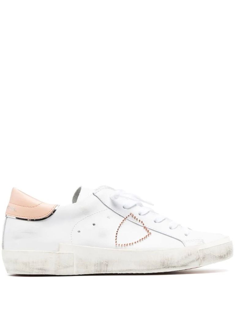 Prsx Low Sneakers - Blanc Rose