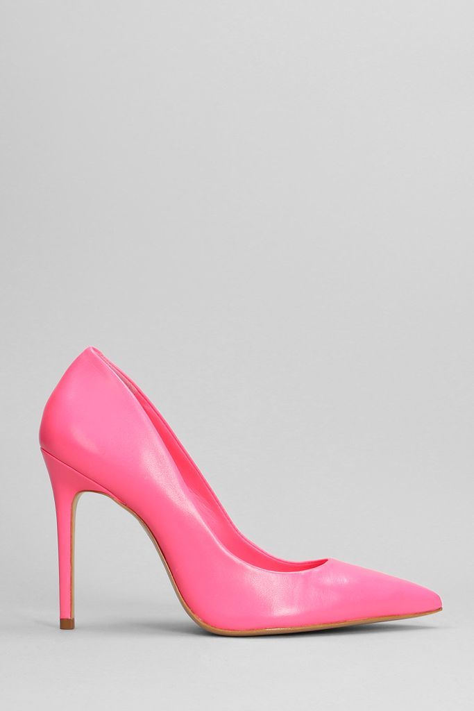 Pumps In Rose-Pink Leather