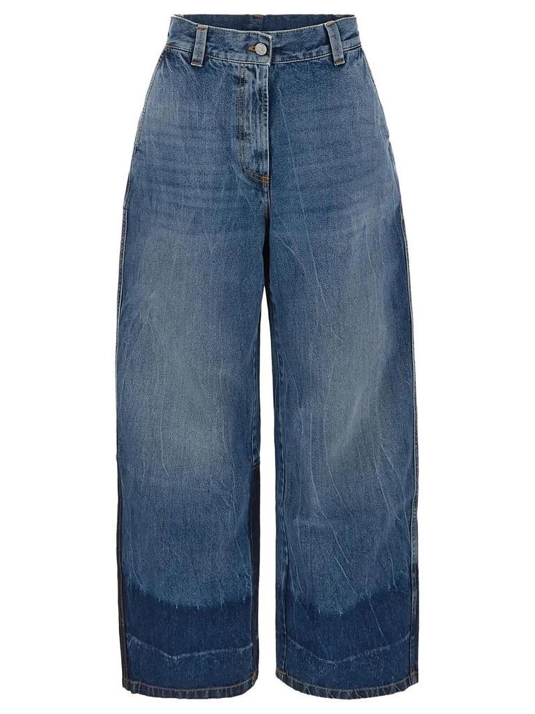 Raw Patch Baggy Jeans