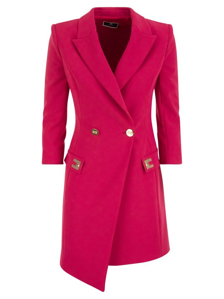 Robe Manteau Dress With Swivel Plates