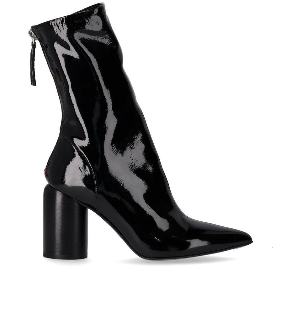 Roxy Black Heeled Ankle Boot