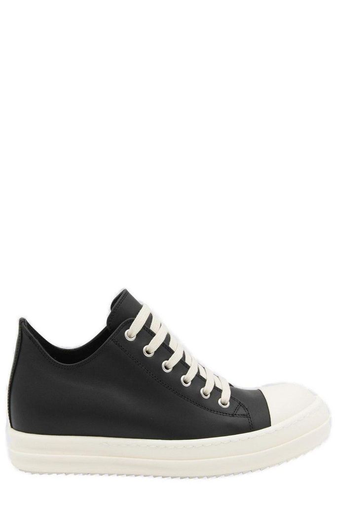 Round Toe Lace-Up Sneakers