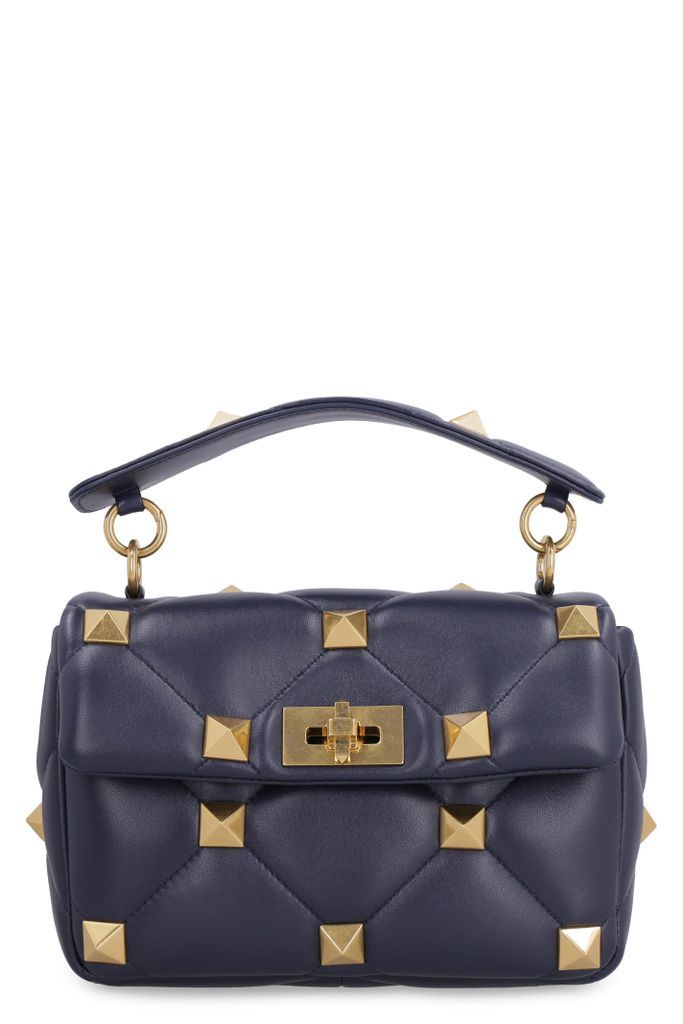 Roman Stud Quilted Leather Bag