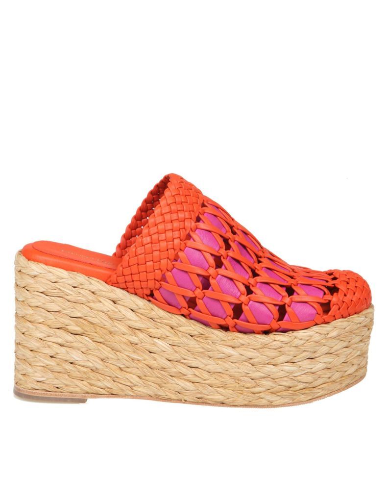 Sabot Naia In Woven Leather
