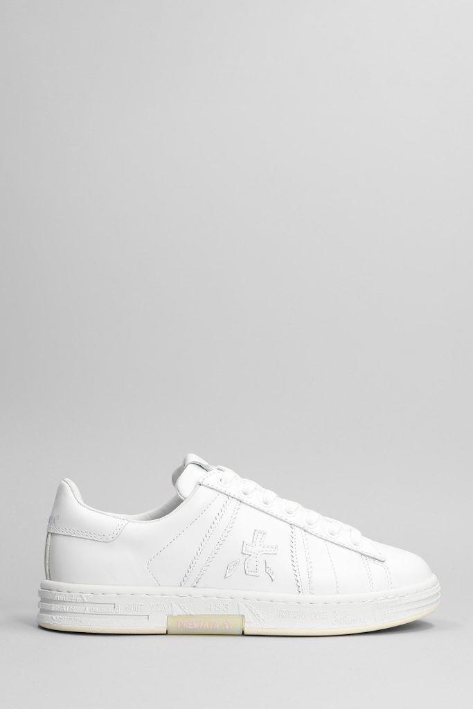 Russell Sneakers In White Leather