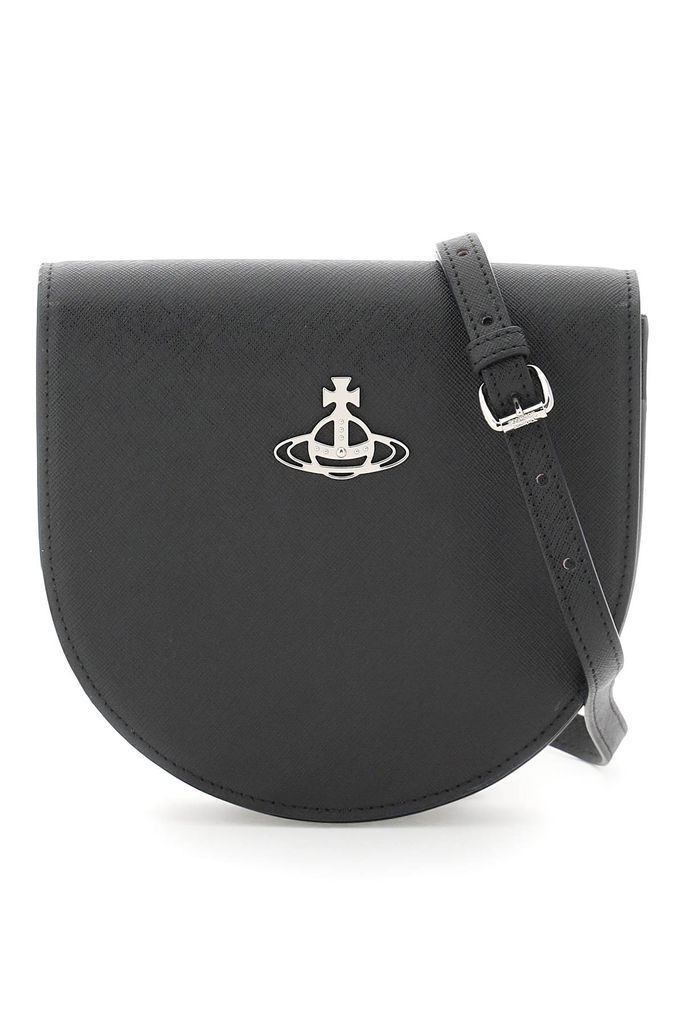 Saffiano Leather Crossbody Bag