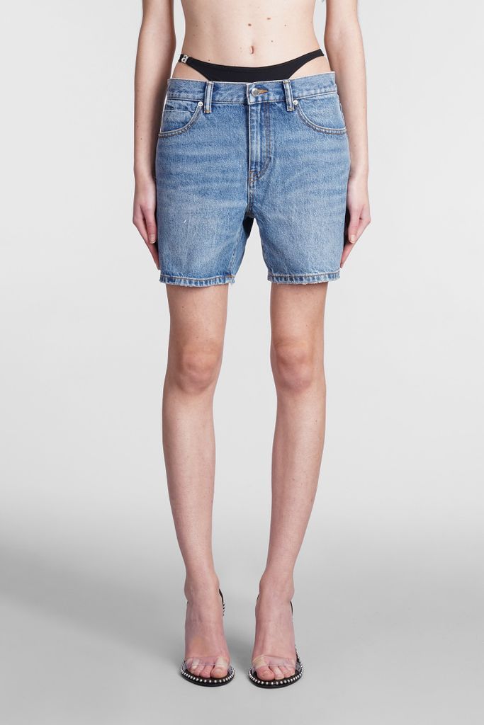 Shorts In Blue Denim