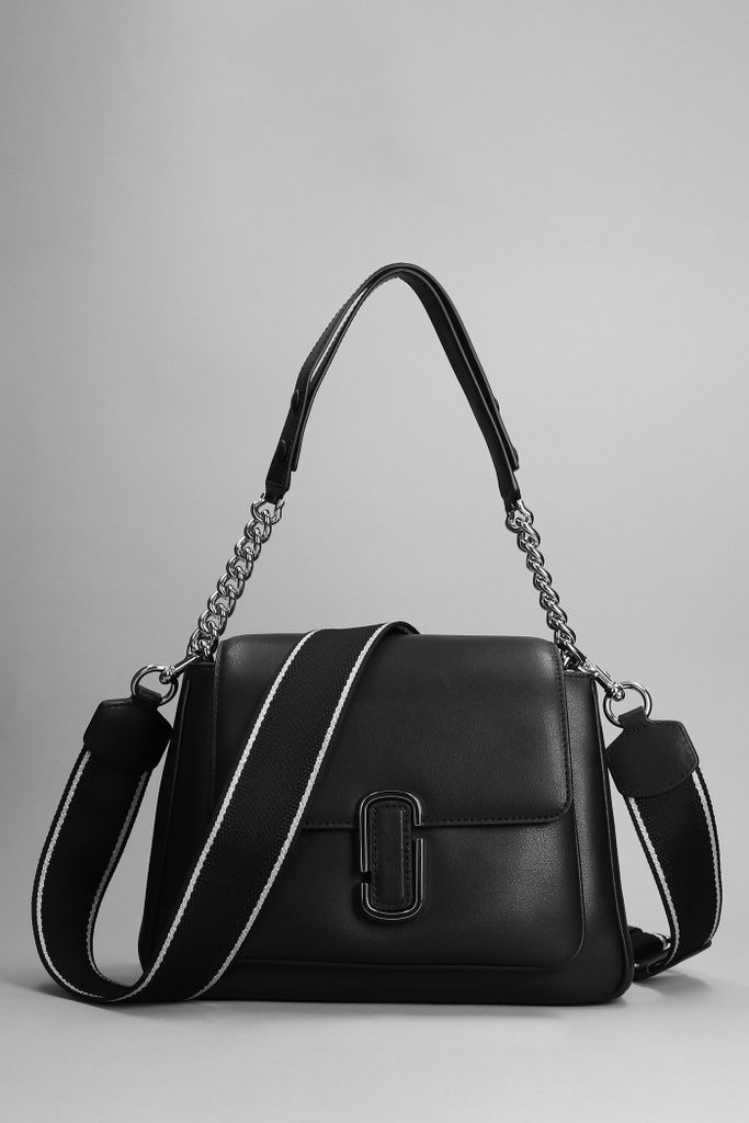 Shoulder Bag In Black Leather