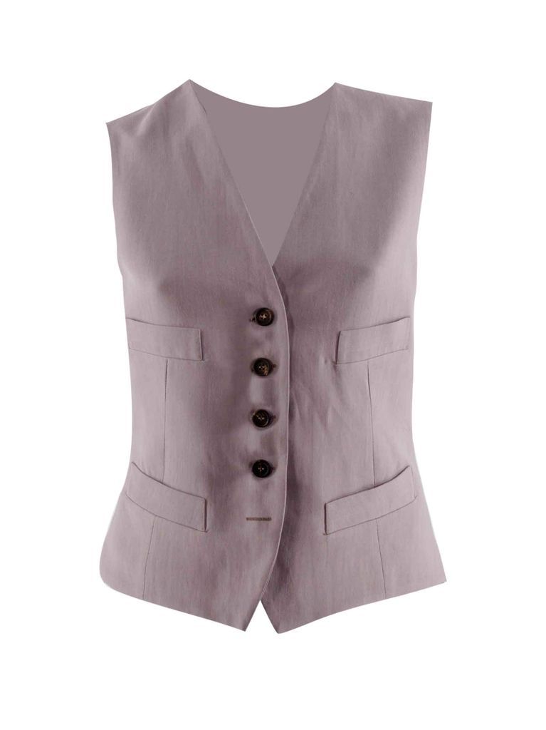 Single-Breasted Waistcoat From Brunello Cucinelli