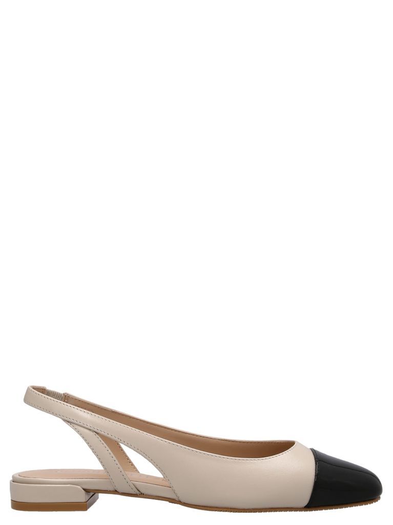 Slick Slingback Ballet Flats