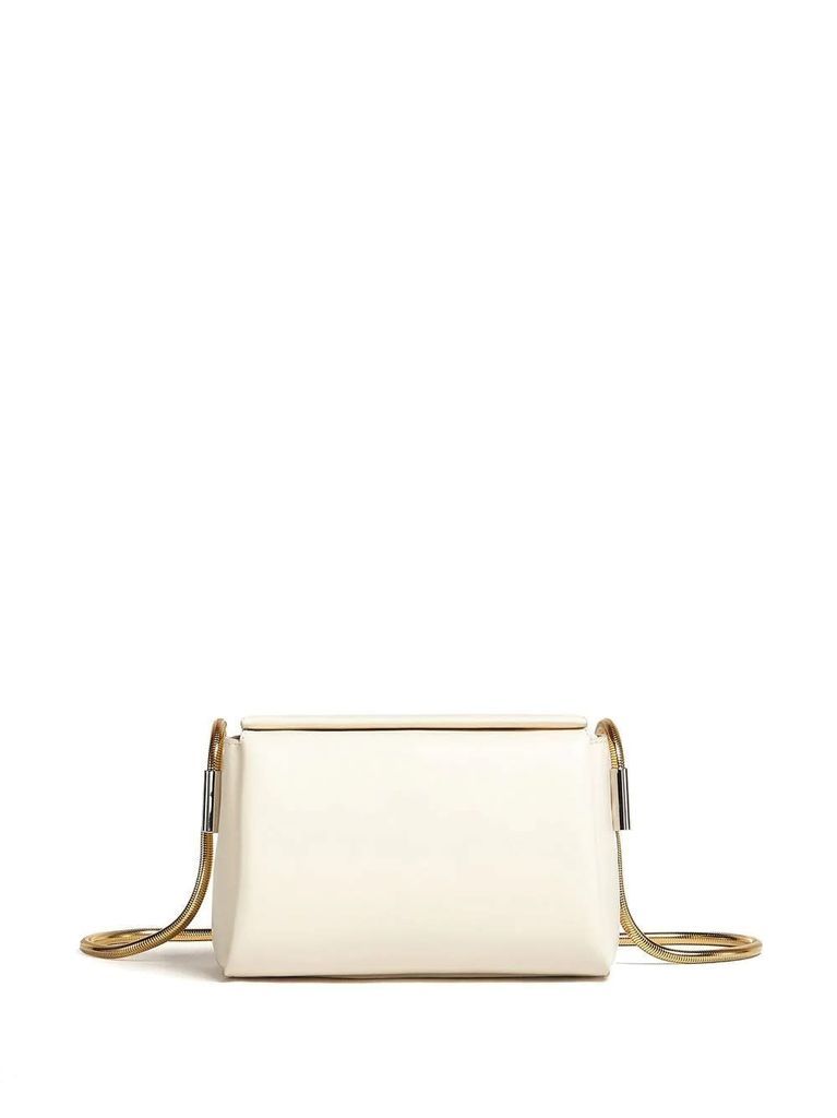 Small Toggle Bag In Ivory Leather