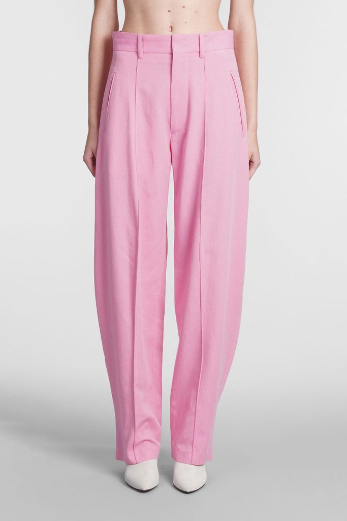 Sopiavea Pants In Rose-Pink Cotton