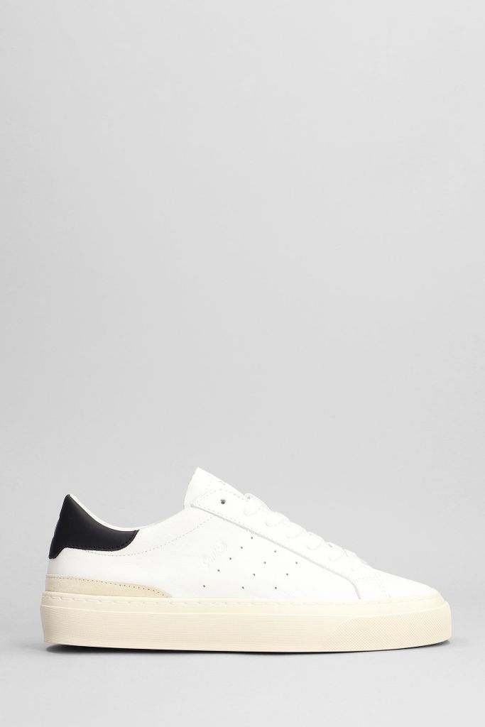 Sonica Sneakers In White Leather