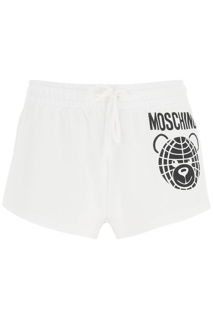 Sporty Shorts With Teddy Print
