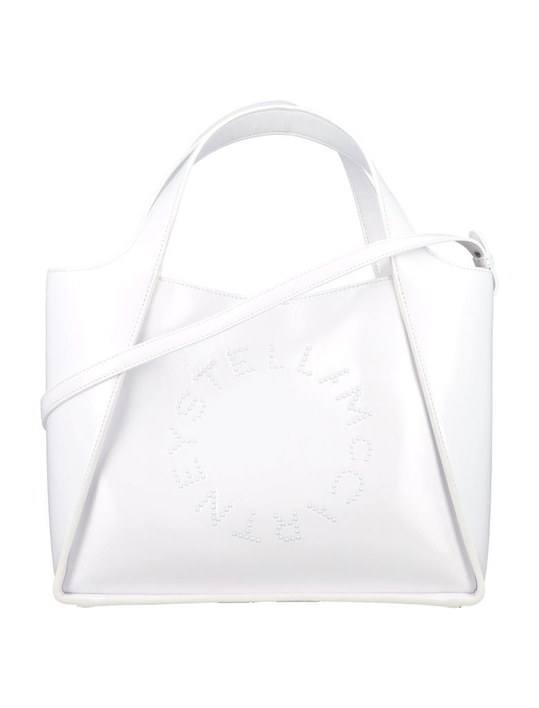 Stella Logo Patent Crackle Tote Bag