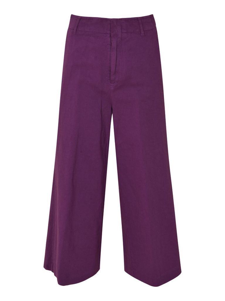 Straight Cropped Trousers