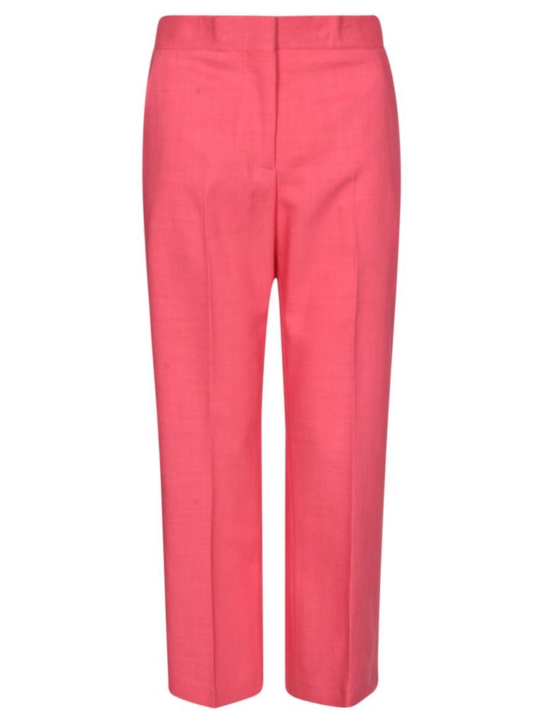 Straight Cropped Trousers