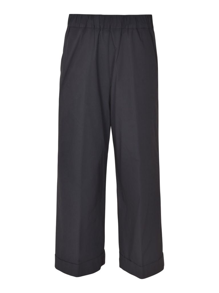 Straight Elasticated Trousers