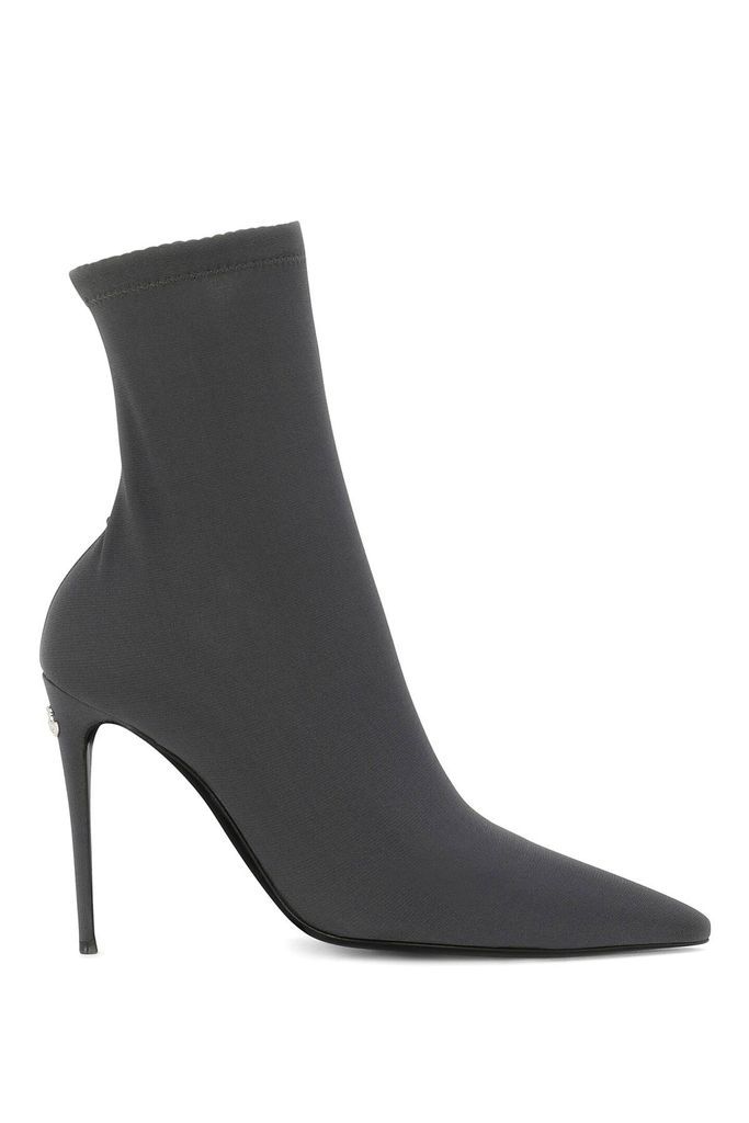 Stretch Jersey Ankle Boots