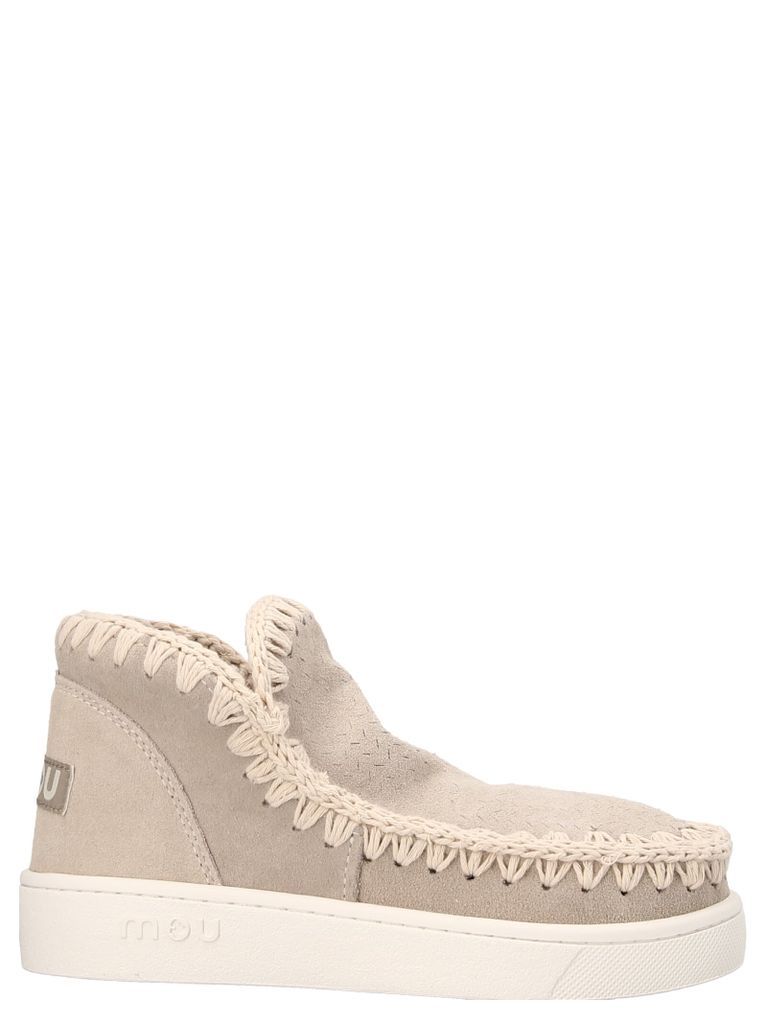 Summer Eskimo Perforated Suede Sneakers