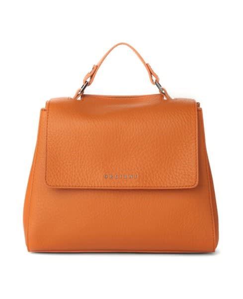 Sveva Soft Small Leather Handbag With Shoulder Strap