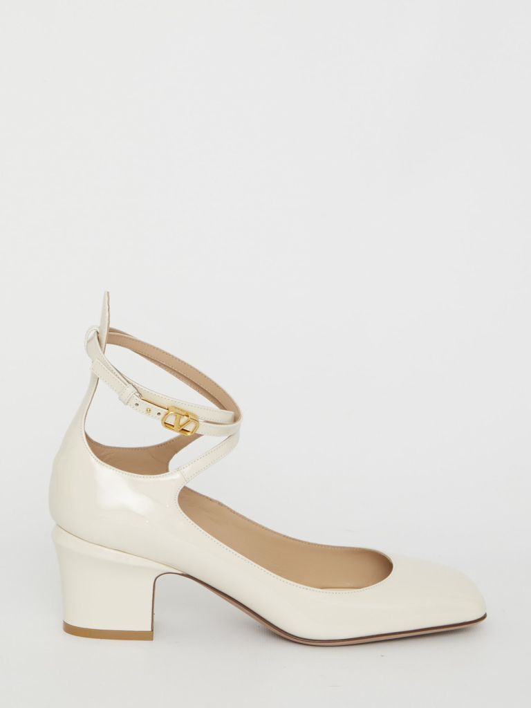 Tan-Go Patent Leather Sandals